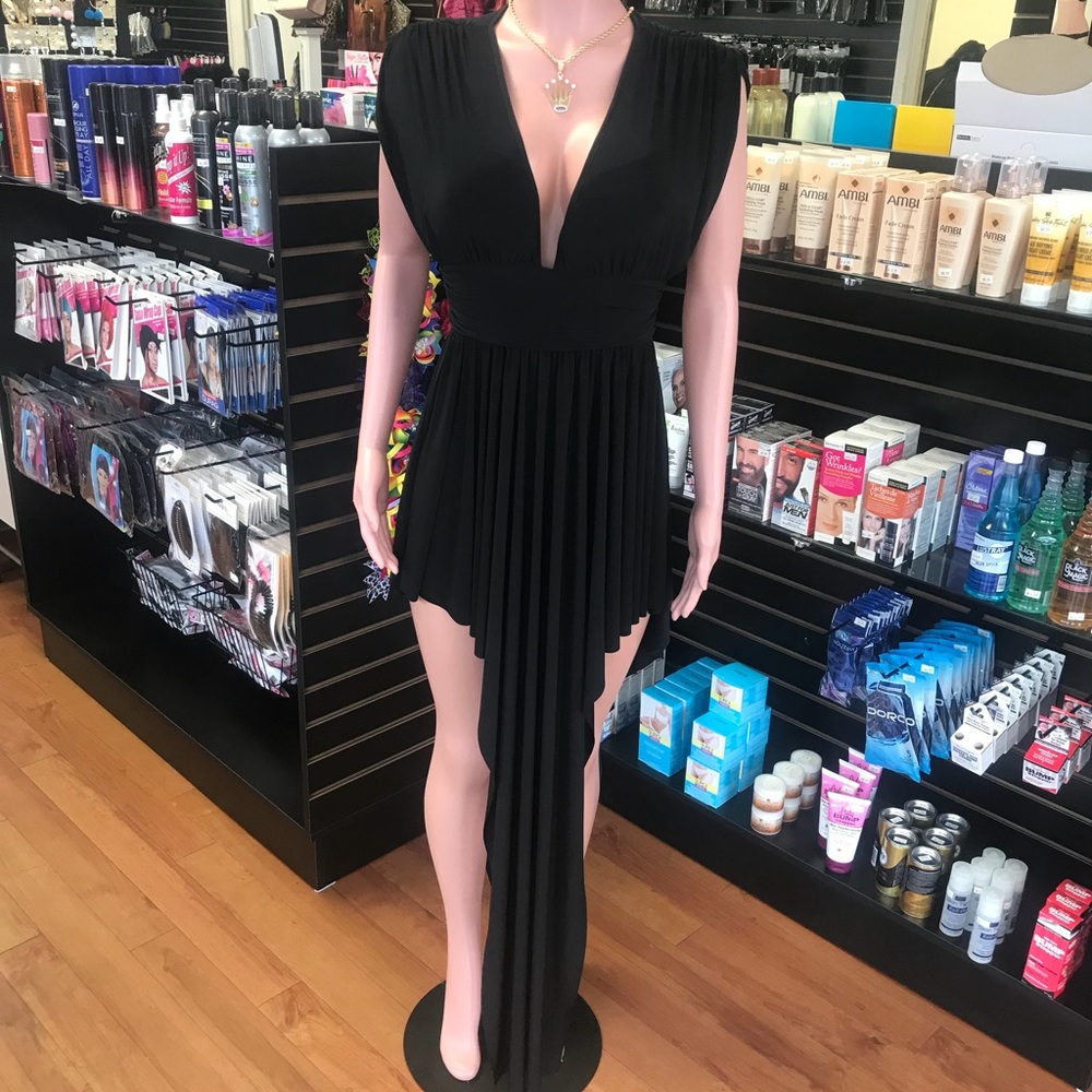 Black sun dress